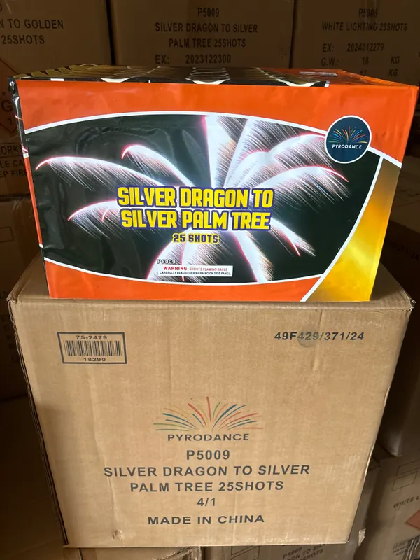 Silver Dragon to Silver Palm Tree 25Shots product photo