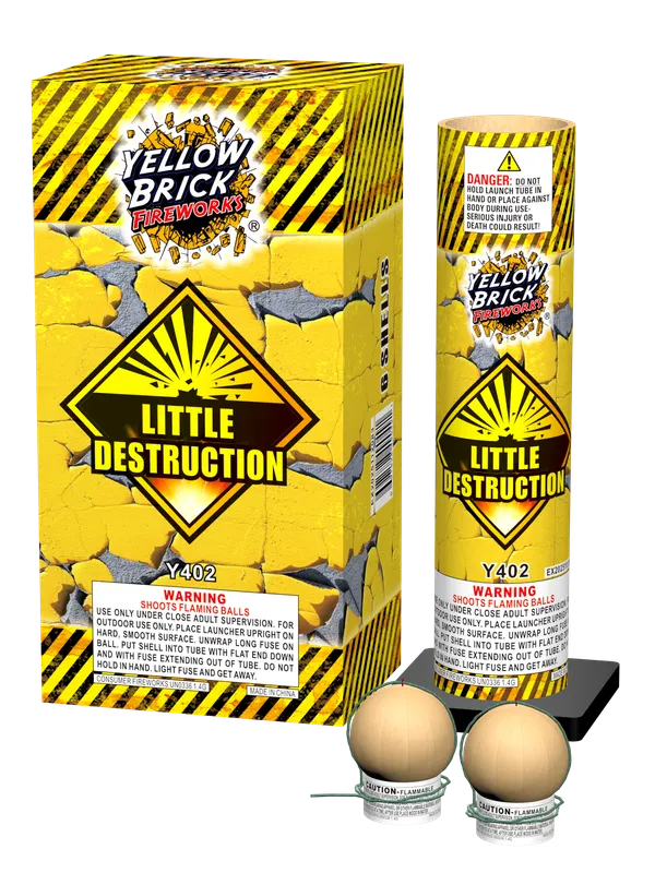 LITTLE DESTRUCTION  (BALL SHELL IN BAGS) product photo