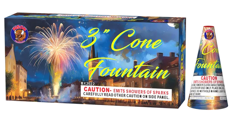 3" CONE FOUNTAIN product photo