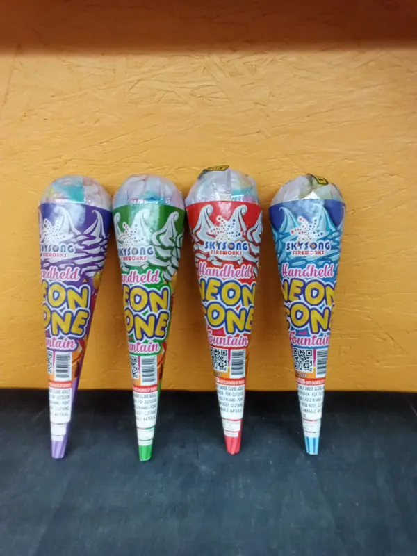 Neon Handheld Snow Cone product photo