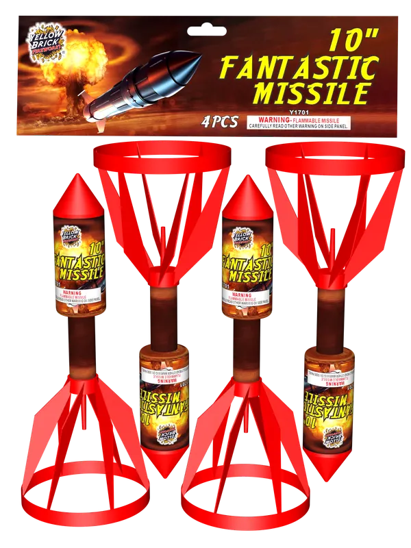 10" FANTASTIC MISSILE product photo