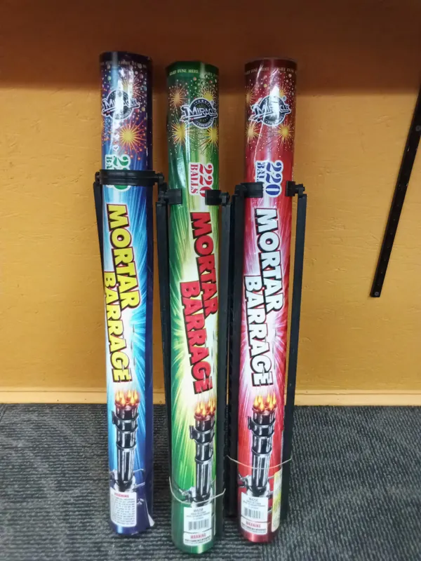 MORTAR BARRAGE (WITH LAUNCH SUPPORT PER EACH) product photo