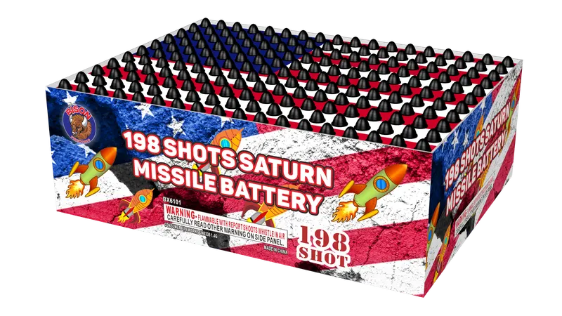 198 SHOT SATURN MISSILE BATTERY product photo