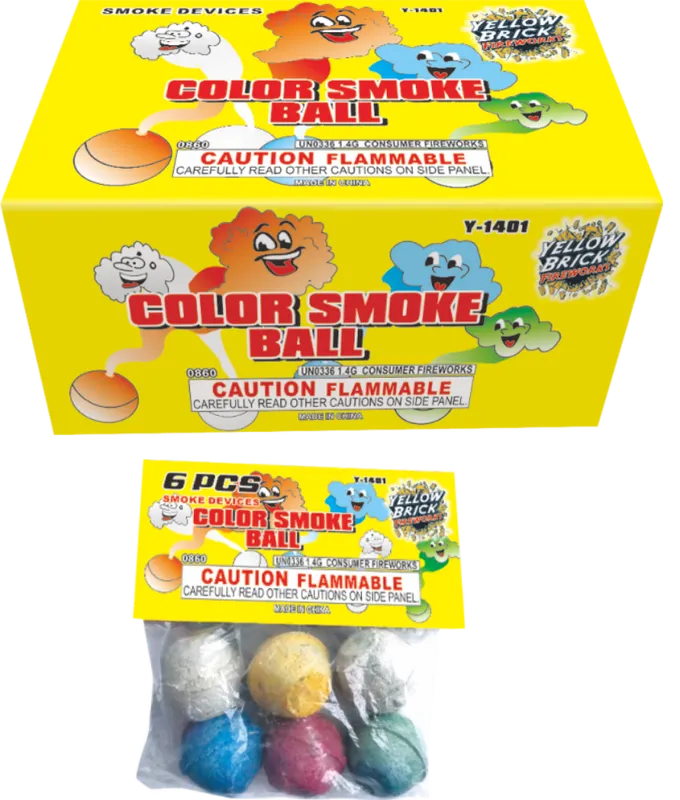 COLOR SMOKE BALL (PAPER) product photo
