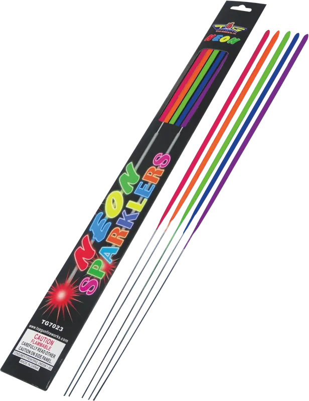 18" Neon Sparklers (Wire) product photo