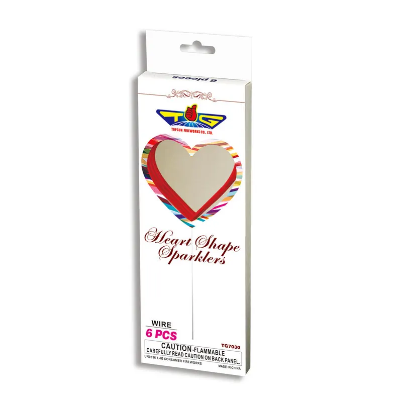 Heart Shape Sparklers product photo